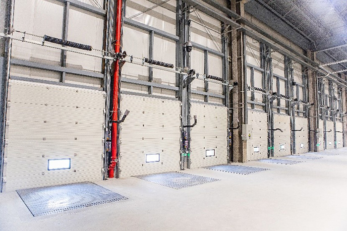 Insulated Sectional Door for Cold Storage